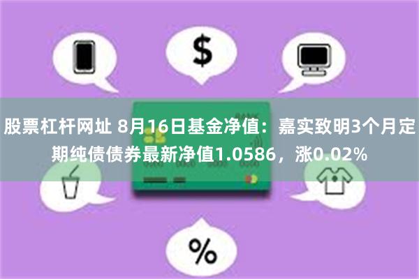 股票杠杆网址 8月16日基金净值：嘉实致明3个月定期纯债债券最新净值1.0586，涨0.02%