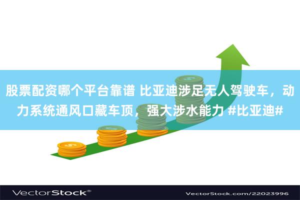 股票配资哪个平台靠谱 比亚迪涉足无人驾驶车，动力系统通风口藏车顶，强大涉水能力 #比亚迪#